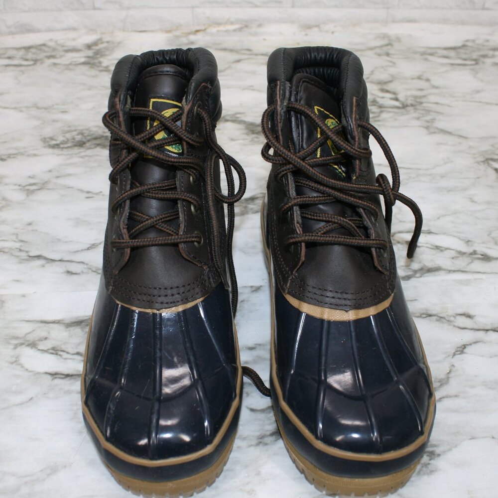 CRATER RIDGE Boots Pike 2 Leather Rubber Waterproof Blue Duck Outdoor Men's 6